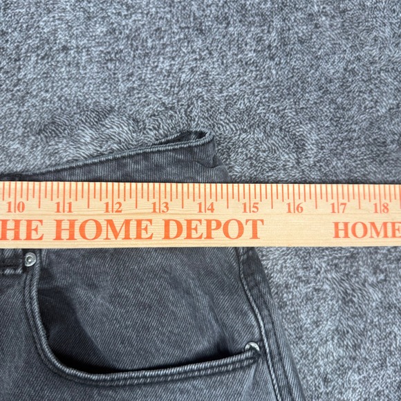 Empyre Tori Size 6 Gray Carpenter Jeans Baggy Skater Y2K Wide Leg 100% Cotton - Picture 9 of 12